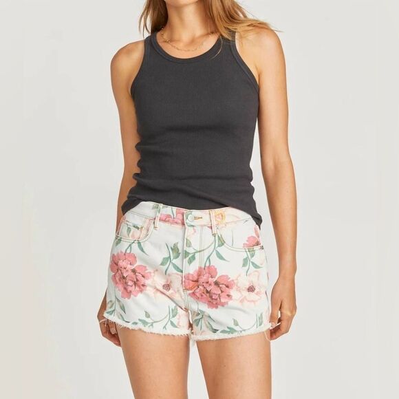 DRIFTWOOD Pants - Driftwood Goldie Floral Shorts Size 30